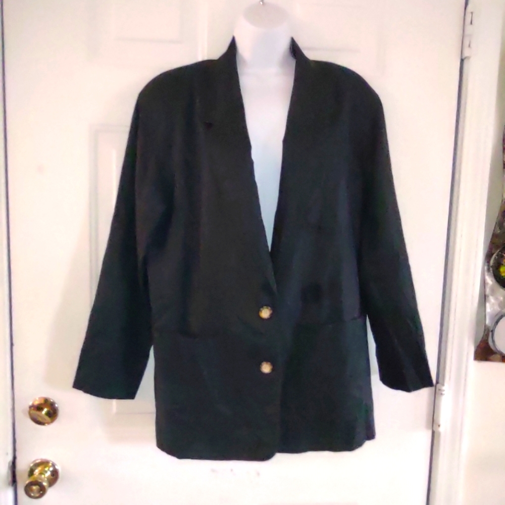 Talbots Black Women's Blazer. Size 10